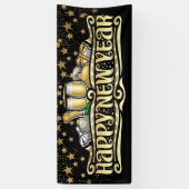 Gelukkig Nieuwjaar Banner (Verticaal)