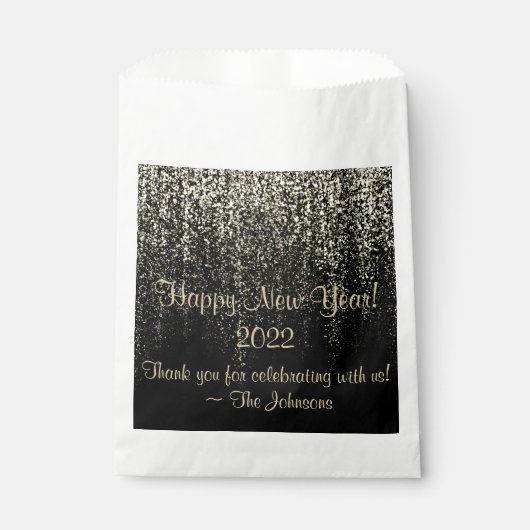 Gelukkig nieuwjaar bedankzakje (Voorkant)