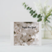 Gelukkig nieuwjaar! briefkaart (Staand voorkant)