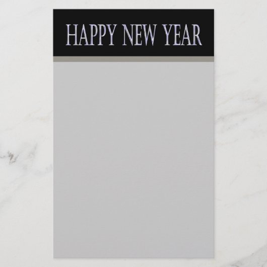 gelukkig nieuwjaar briefpapier (Voorkant)