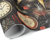 Gelukkig nieuwjaar cadeaupapier (Rol Hoek)