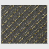 Gelukkig nieuwjaar cadeaupapier (Vlak)