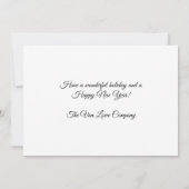 Gelukkig Nieuwjaar Chic Gold Glitter Custom 2024 K (Achterkant)