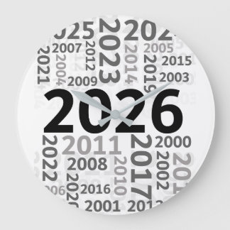Gelukkig Nieuwjaar Countdown Wandklok Grote Klok