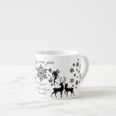 gelukkig nieuwjaar espresso kop (Voorkant rechts)