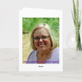 Gelukkig Nieuwjaar Feestdagen Kaart (Achterkant)