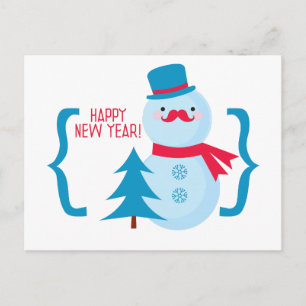 Gelukkig nieuwjaar! feestdagenkaart