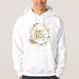 Gelukkig Nieuwjaar" Feestelijke Hoodie