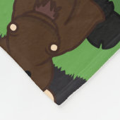 Gelukkig nieuwjaar! fleece deken (Hoek)