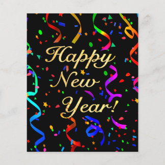 Gelukkig nieuwjaar! flyer