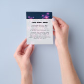 Gelukkig Nieuwjaar Fractal Flyer (Hand)