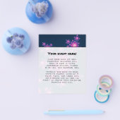 Gelukkig Nieuwjaar Fractal Flyer (Enkel)