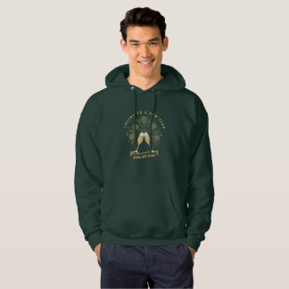 Gelukkig Nieuwjaar Gouden Vuurwerk Champagne Hoodie