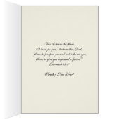 Gelukkig Nieuwjaar Jezus Religieuze Rosary Scripti (Binnen (Rechts))