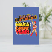 gelukkig nieuwjaar kaart (Staand voorkant)