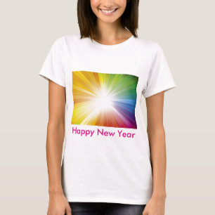 Gelukkig Nieuwjaar / Licht van Jezus T-shirt