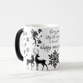 gelukkig nieuwjaar magische mok (Voorkant links)