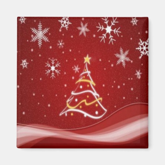 Gelukkig nieuwjaar magneet (Voorkant)