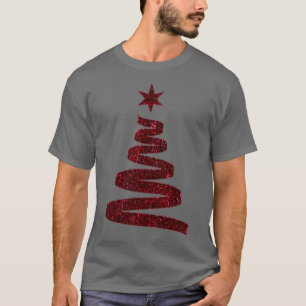 Gelukkig nieuwjaar met vrolijk kerstfeest t-shirt