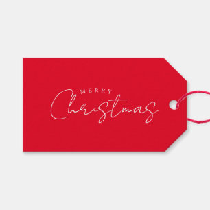 Gelukkig Nieuwjaar Prettig Kerstfeest Vakantieperi Cadeaulabel