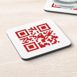 Gelukkig nieuwjaar! — QR-code Bier Onderzetter