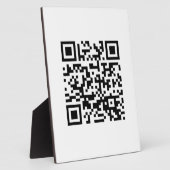 Gelukkig nieuwjaar! — QR-code Fotoplaat (Zijkant)