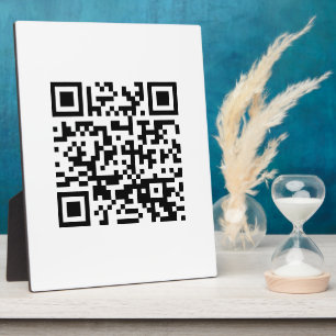 Gelukkig nieuwjaar! — QR-code Fotoplaat