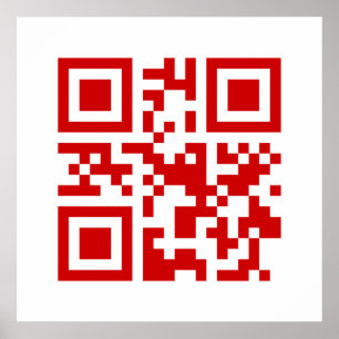 Gelukkig nieuwjaar! — QR-code Poster
