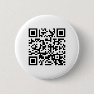 Gelukkig nieuwjaar! -- QR Code Ronde Button 5,7 Cm