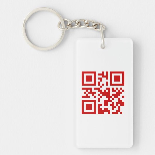 Gelukkig nieuwjaar! — QR-code Sleutelhanger (Voorkant)