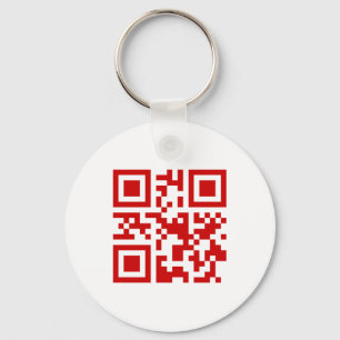 Gelukkig nieuwjaar! — QR-code Sleutelhanger