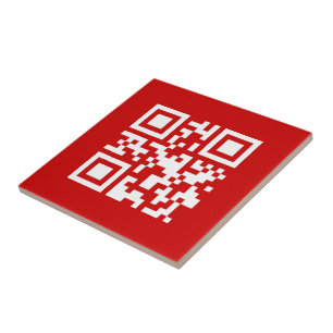 Gelukkig nieuwjaar! — QR-code Tegeltje