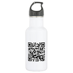 Gelukkig nieuwjaar! — QR-code Waterfles