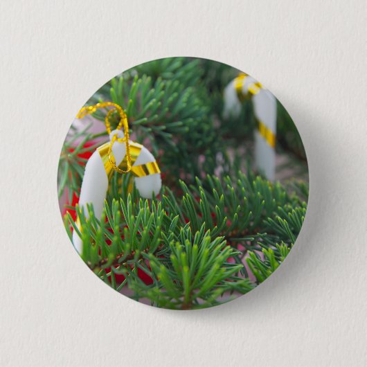Gelukkig nieuwjaar ronde button 5,7 cm (Voorkant)