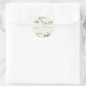 Gelukkig nieuwjaar! ronde sticker (Tas)