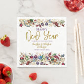 Gelukkig nieuwjaar servet (Insitu)
