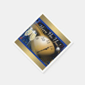 Gelukkig nieuwjaar servetten (Hoek)