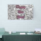 Gelukkig nieuwjaar spandoek (Beurs)