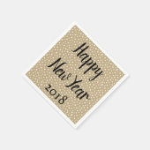 Gelukkig Nieuwjaar Sterren Servetten (Hoek)