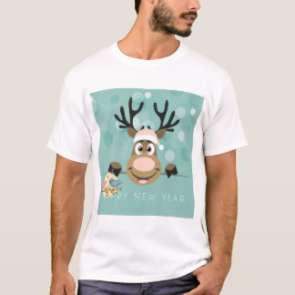 Gelukkig nieuwjaar t-shirt