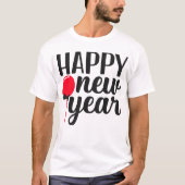 Gelukkig nieuwjaar t-shirt (Voorkant)