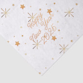 Gelukkig nieuwjaar tissuepapier (Detail)