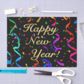 "Gelukkig nieuwjaar!" Tissuepapier (Craft)