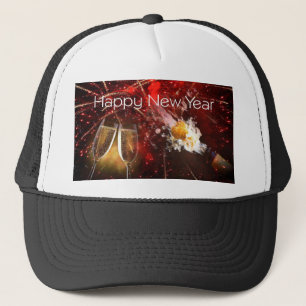Gelukkig Nieuwjaar- Trucker Pet