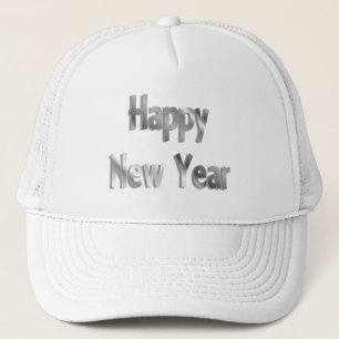 gelukkig nieuwjaar trucker pet