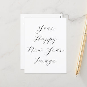 Gelukkig nieuwjaar Vakantiekaart Feestdagenkaart