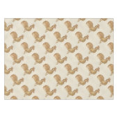 Gelukkig Nieuwjaar van de Rooster 2017 Gold Tafelkleed (Voorkant (Horizontaal))