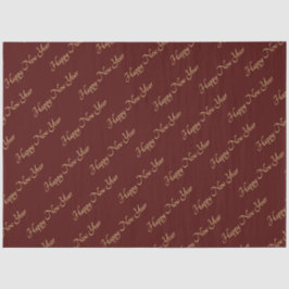 Gelukkig Nieuwjaar vol liefde Tissuepapier