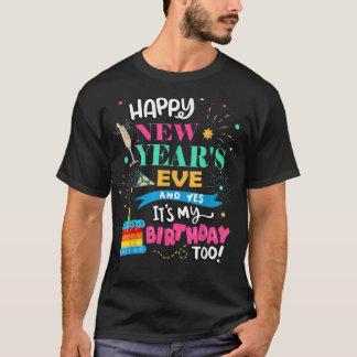 Gelukkig nieuwjaarsfeest en ja, het is ook mijn ve t-shirt