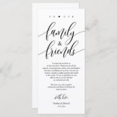 Gelukkig nog nooit daarna, Plaats Instelling Dank Programma (Voorkant / Achterkant)